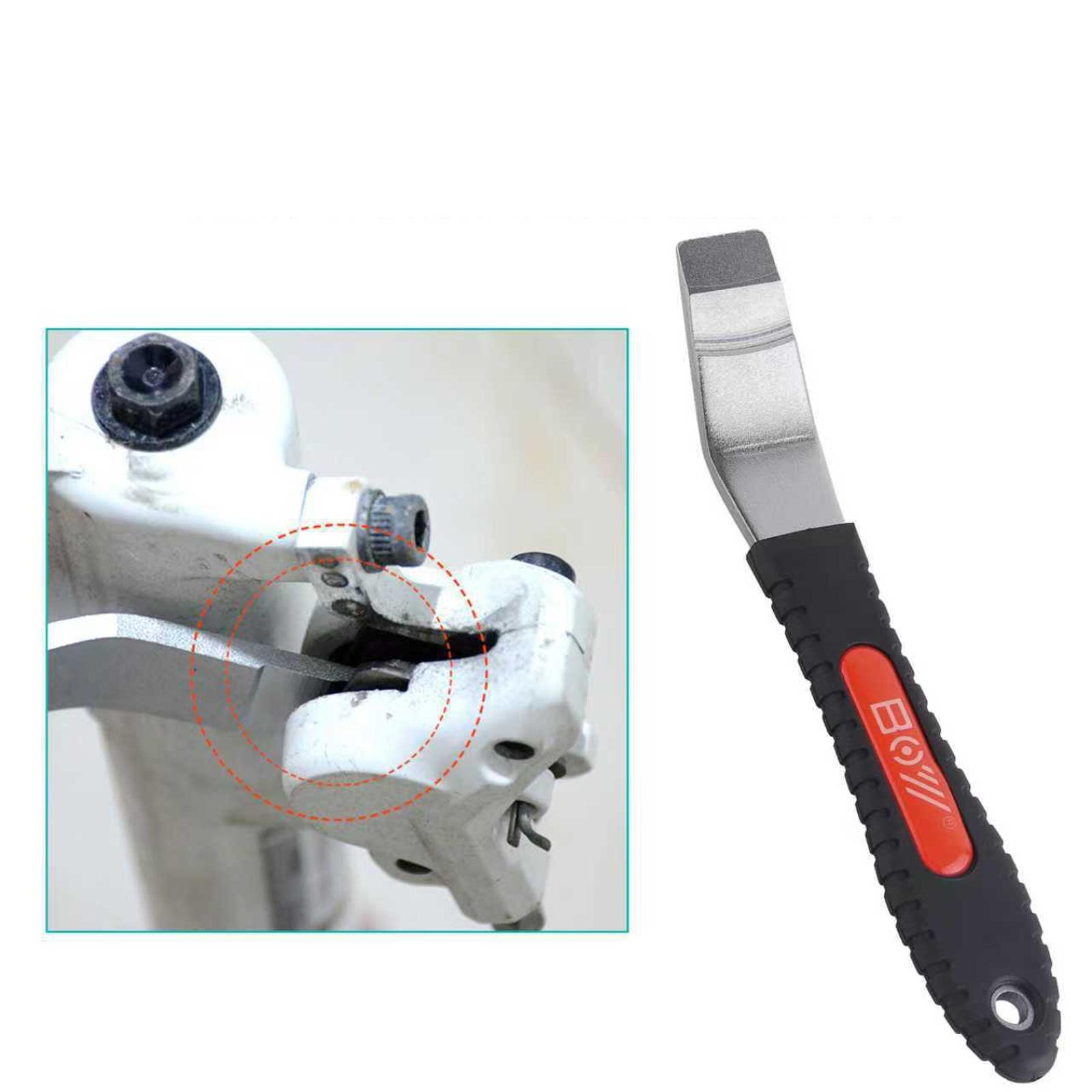 

Disc Brake Pad Spreader Tool, Bike Hydraulic Brake Piston Press Spreader Tool one size чорний