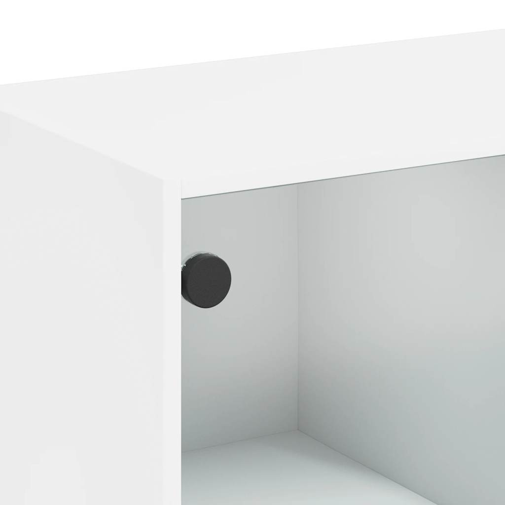 Sideboard White 102 x 37 x 75.5 cm Particleboard