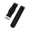 SWATCH Horloge Compatibele Nylon Canvas Band, Geribbeld, 17/19/20mm