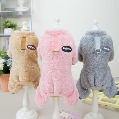 Pet Clothing, Dog Clothing, Pet Clothing, Pull Tab Fasteners, Four Leg Fleece Clothing, Thermal Insulation