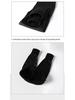 2023 Women's High Waist Leather Base Layer Pants - Autumn/Winter Korean Style, Slimming & Thickened