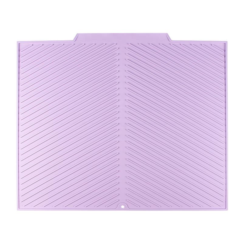 Silicone Kitchen Utensils Quick-Dry Drain Mat & Heat Insulation Pad