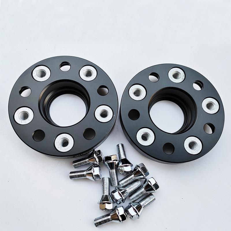 30MM 1,18 inch 5x112 66,6MM Naafgerichte Wielafstandhouder met conische bouten 14X1.5 voor Mercedes Ben E-Klasse E320, E420, E430, E55 AMG