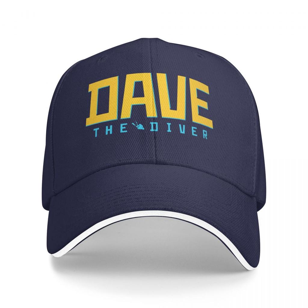 Baseballkappen Dave The Diver Logo Personalisierbar Damen Herren Sport Sommerkappen