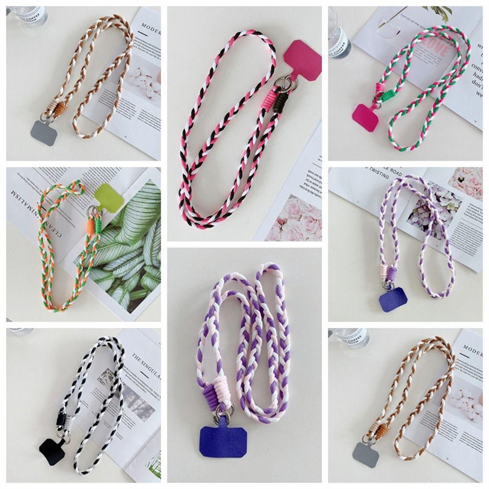 

Hanging Neck Mobile Phone Straps Braided Rope Crossbody Phone Lanyard Phone Neck Cord Phone Case