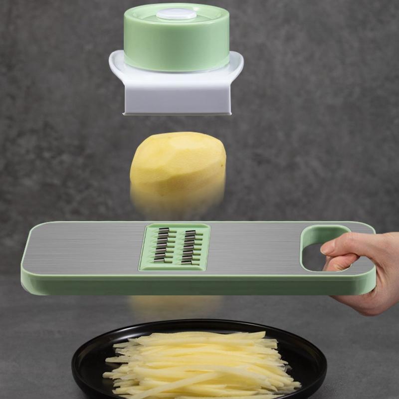 Multifunctional Vegetables Cutter Adjustable Household Grater for Potato Tomato Onion Cabbage Shredder Chip Fruit Chopper