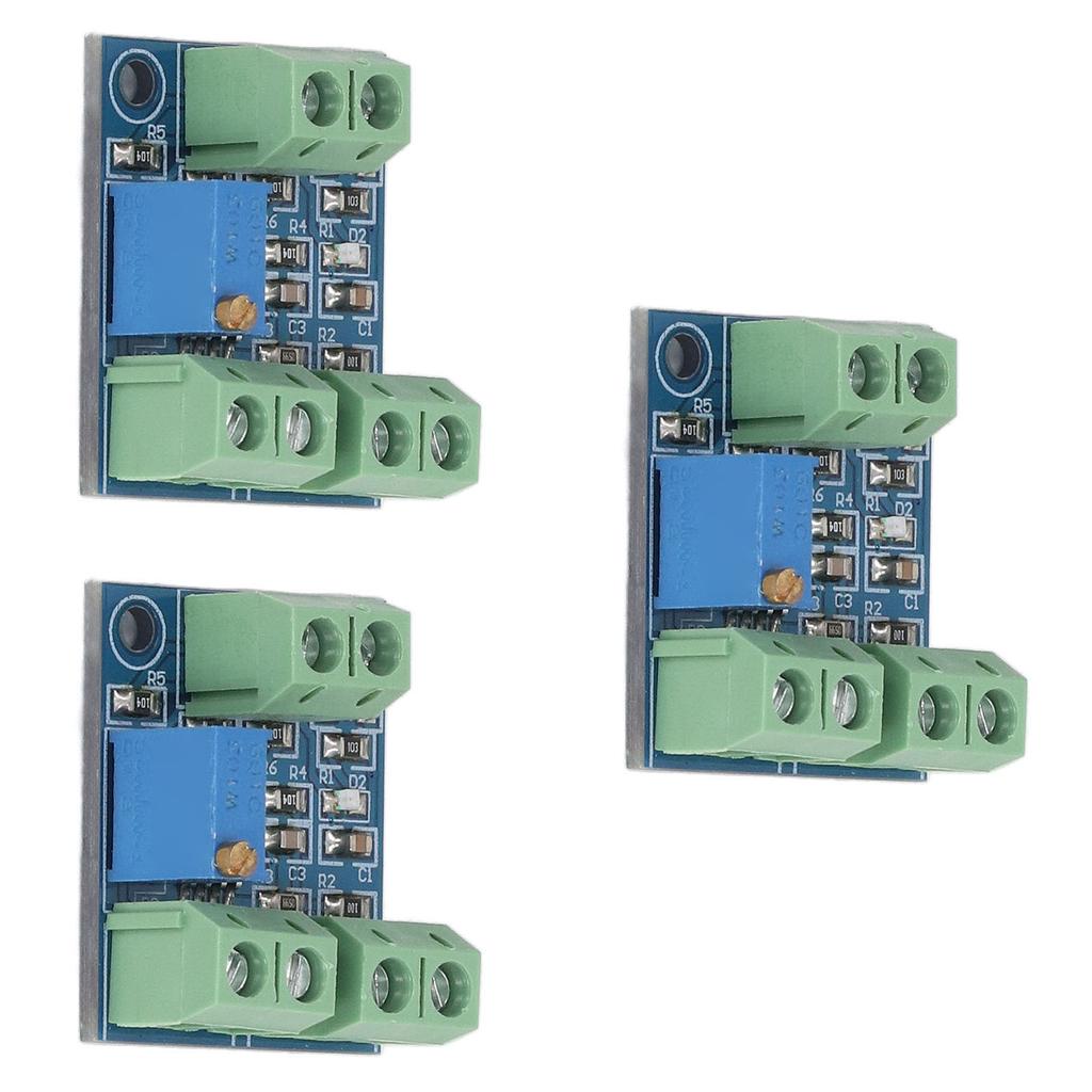 3 Pcs Current to Voltage Converter Module 0‑20mA to 0‑5V Transmitter Signal Conversion Conditioning