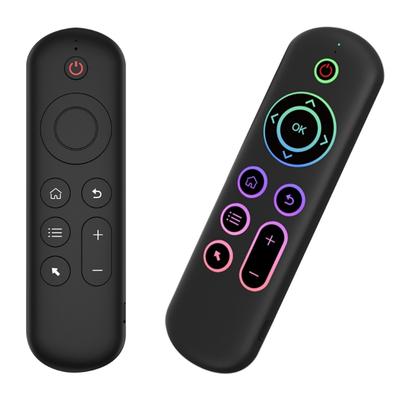 BT5.2 2,4G Drahtlose Fly Mouse Sprachfernbedienung 6-Achsen-Gyroskop IR-Lern Mini-Tastaturen für TV-Box Projektor