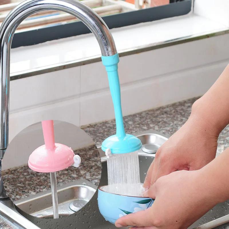 Extensor de grifo de agua giratorio para ahorro de agua, dispositivo de lavado para niños, fregadero de alta elasticidad, accesorios de cocina y baño, extensor de grifo