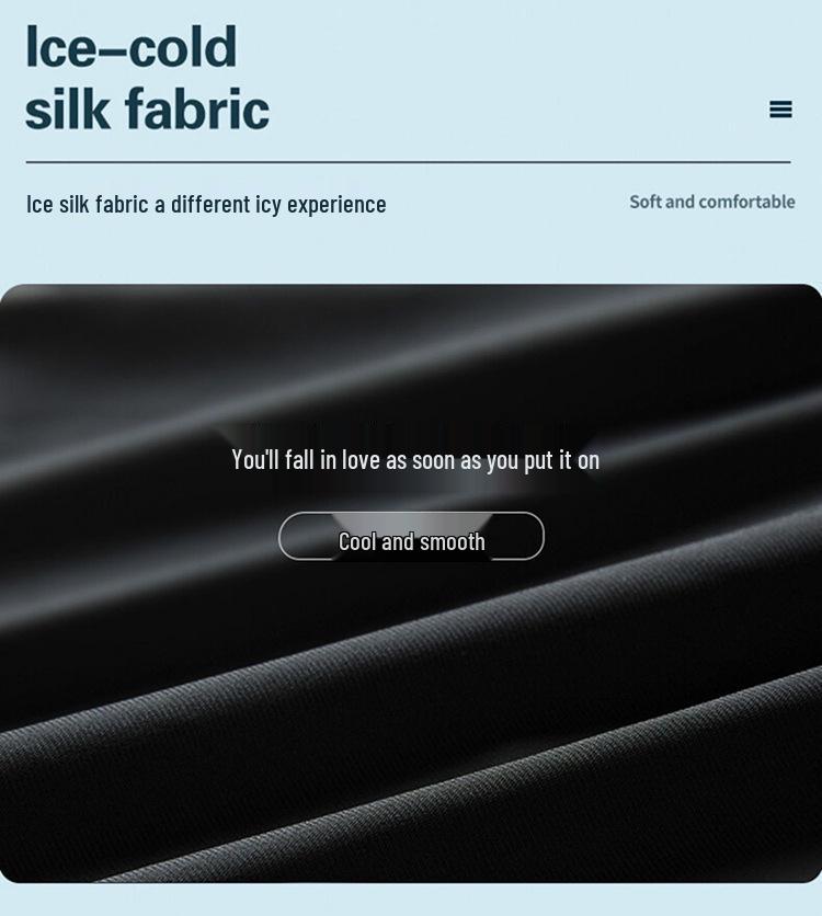 Summer Boys' Mid-Length Casual Quick-Dry Shorts - Lightweight, Breathable Ice Silk for Sporty Kids.