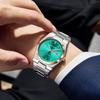Fashion Thin Men'S Watch Quartz Watch Steel Belt Calendar Business High Value Watch Men
