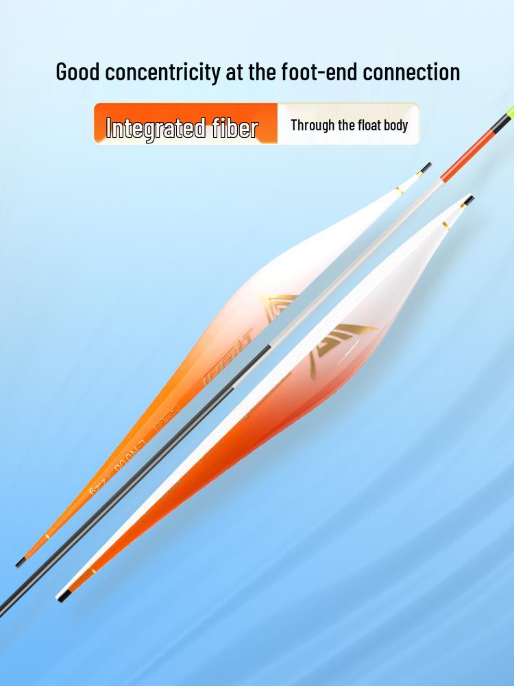 Xiao Feng Xian Triangle Tail Fishing Float: Eye-catching Thickened Tail for Wild Fishing, Ideal for Crucian Carp.
