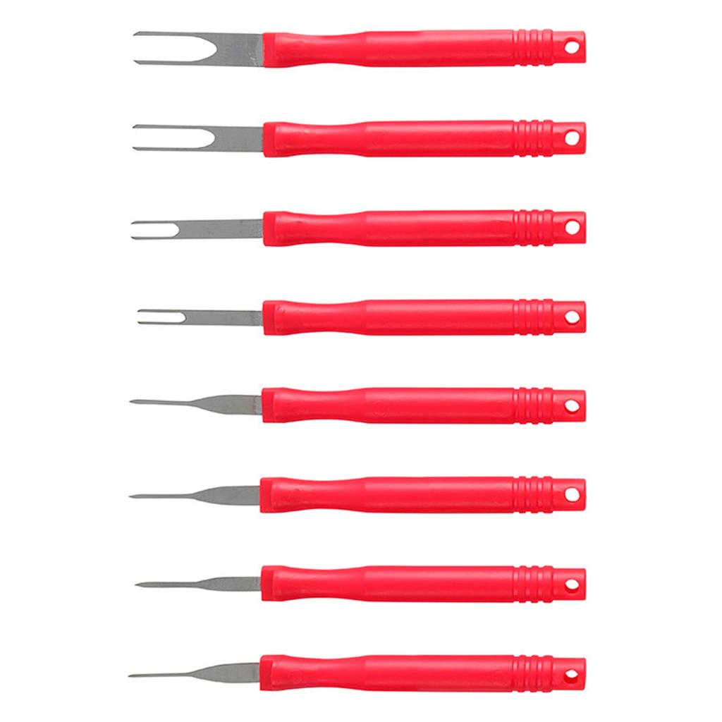 6/8/18/30/36st Nyckelverktyg för terminalborttagning, terminalstiftextraktor avdragare Reparationsborttagningsnyckelverktyg för bil