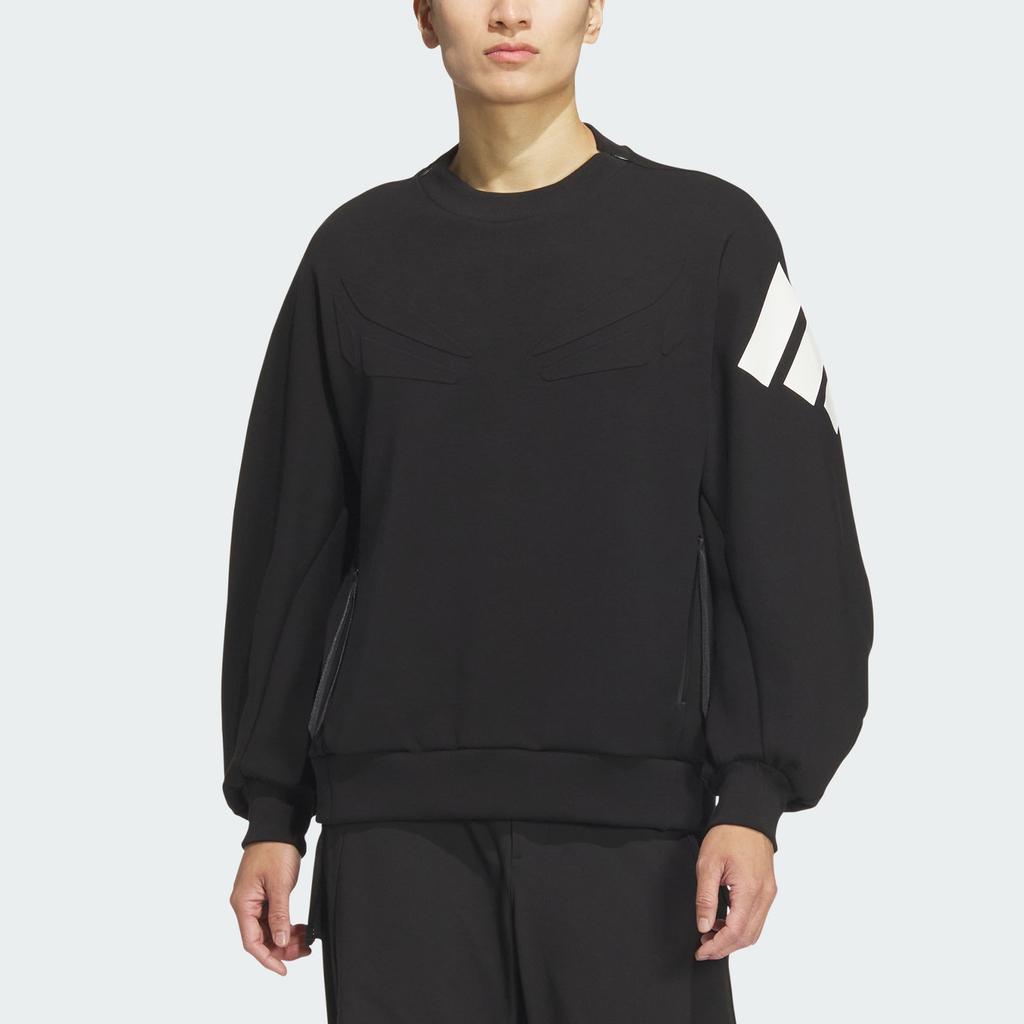 adidas FW24 Future Style Pre Series Logo Sports Casual Long Sleeve Sweatshirt