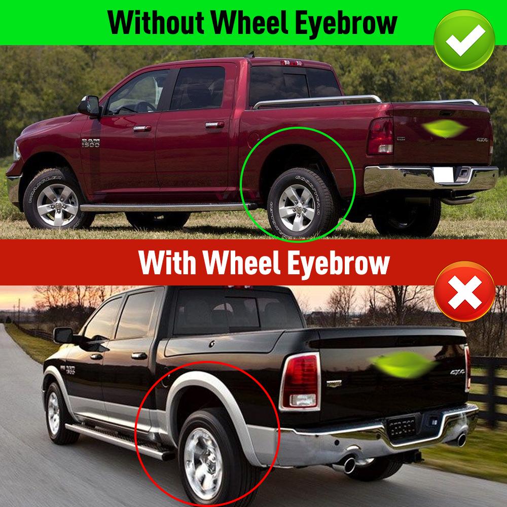 Pro Dodge Ram 1500 2500 3500 2009-2018 2014 2015 2016 2017 Podběhy Blatníky Stříkačky Blatníky Blatníky auto Příslušenství