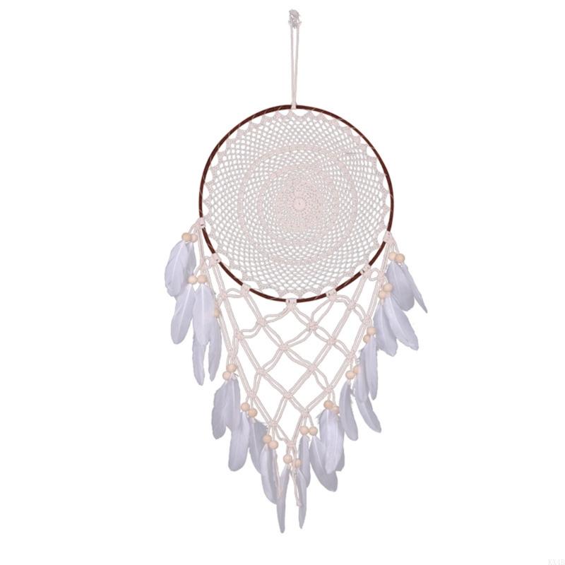 KX4B 43inch Woven for Car Home Homemade Wind Chimes Ornaments