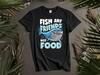 Fish Are Friends Not Food Shark Bruce Hoodie Tshirt Men Women Unisex AD847
