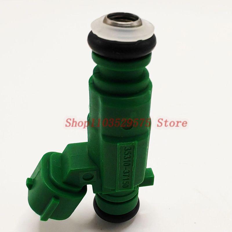 4PCS Brand New 35310-37150 Fuel Injectors, For Hyundai Accent Tiburon Santa Fe Sonata Kia Rio Rio5 FJ660,  Auto Parts 3531037150