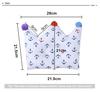 100% Cotton Baby Pillow Fashion Crown Shape Baby Pillow Baby Sleep Correcting Pillow Fashion Cartoon Pillow