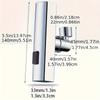 1pc Multifunctional Faucet Adapter Faucet, Bathroom Washbasin Faucet, Sink Faucet Replacement Accessories