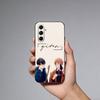 G-Given Anime Love Phone Case For Samsung Galaxy A73,A21s,A22,A31,A52,A53,A71,A41Soft Black Shell