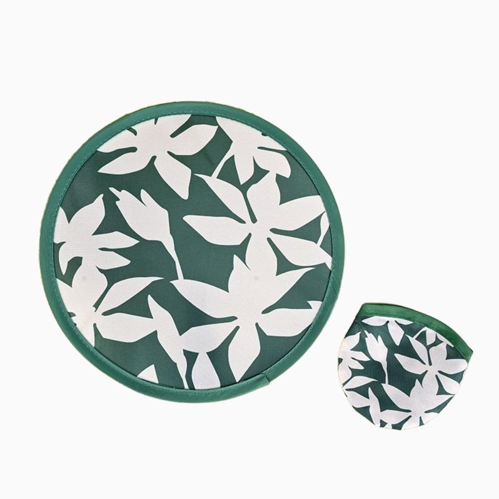 Round Shape Folding Fan Flower Pocket Fans Portable Cooling Fans Home Room 2