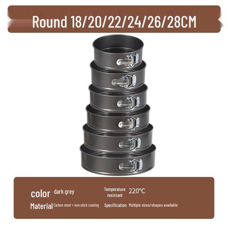 MDNG Non-stick Round Cake Mold Baking Set
