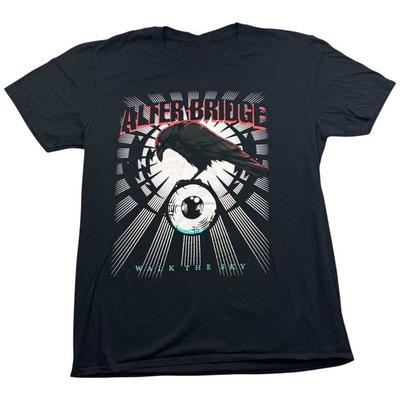 Camiseta Unisex Negra Alter Bridge Banda de Rock Caliente Rara S-5XL Camiseta Unisex FF192