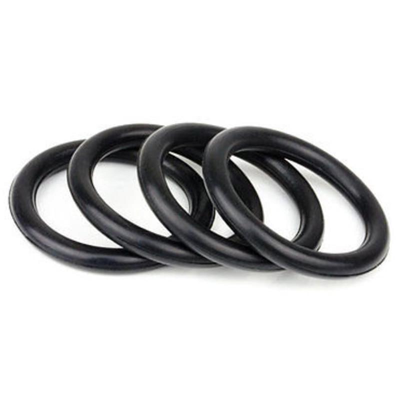 4Pcs Rubber O-Ring Fastener Kit High Strength Bumper Quick Release Replacement
