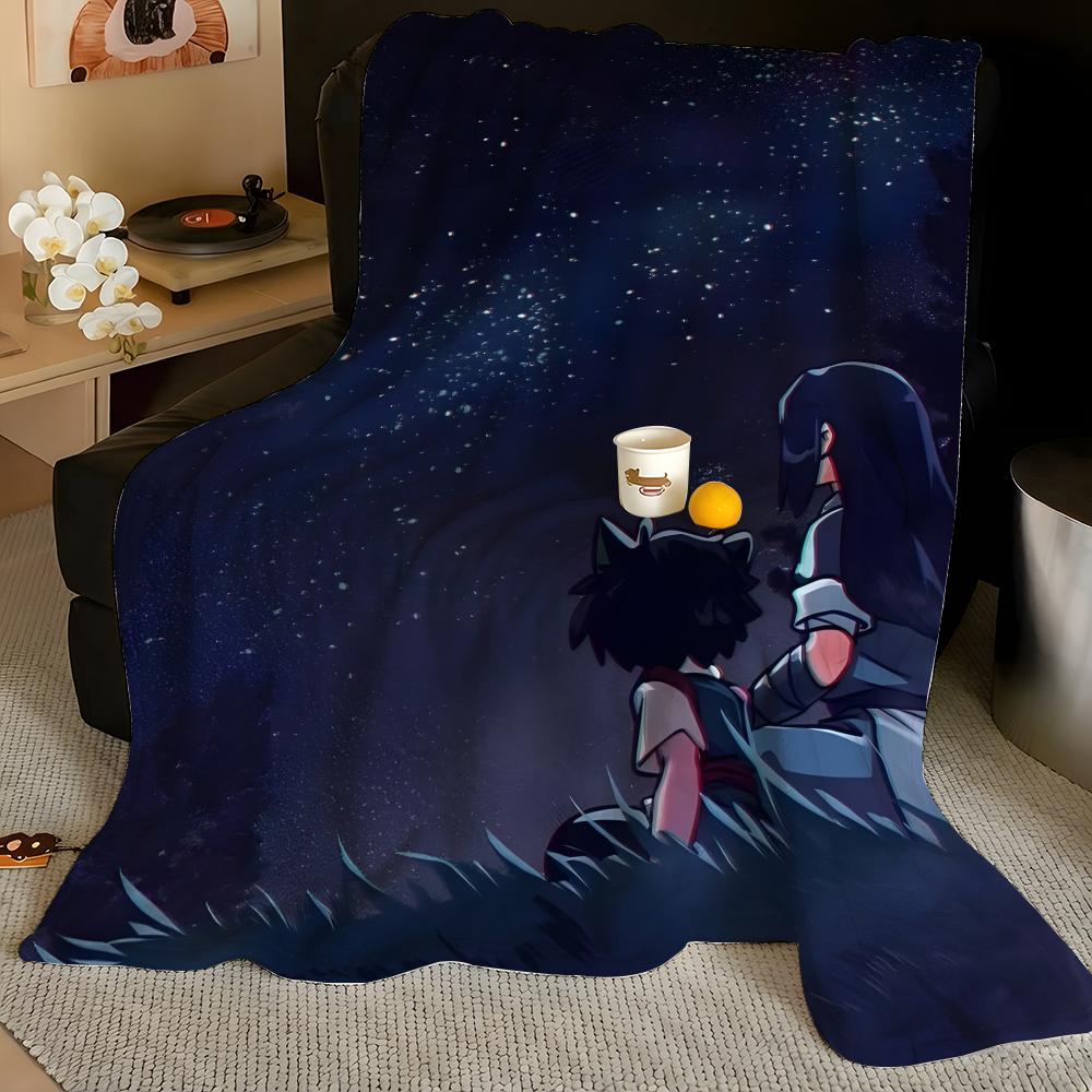 Animation L-Luo X-Xiaohei Throw Flannel Blanket, Soft Warm, Durable & Washable cute Cool