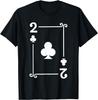 Playing Plum Blossom Cards Costume  AceKQJ1098765432  Diamonds Card Poker TShirt Streetwear Graphic T Shirts
