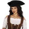 Fiestas Guirca Unisex Adult Pirate Felt Costume Hat