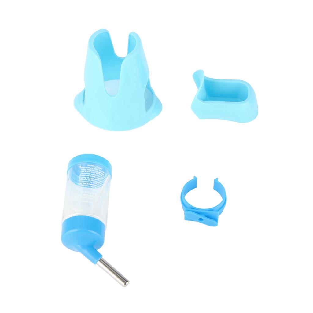 Hamster Hanging Water Bottle 3 in 1 Hamster Automatic Drinking Dispenser for Small Pets