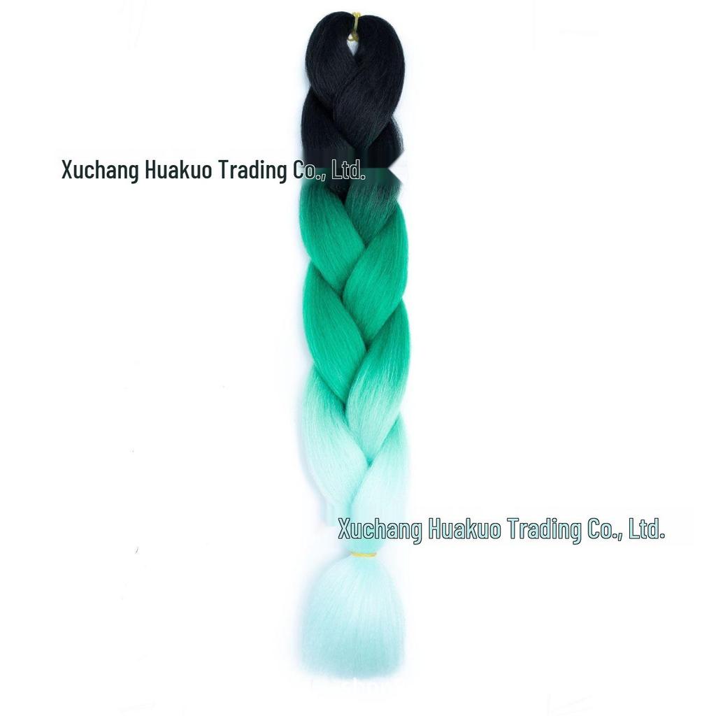 Three, Four, Five-Color Gradient High-Temp Fiber Jumbo Braid Material