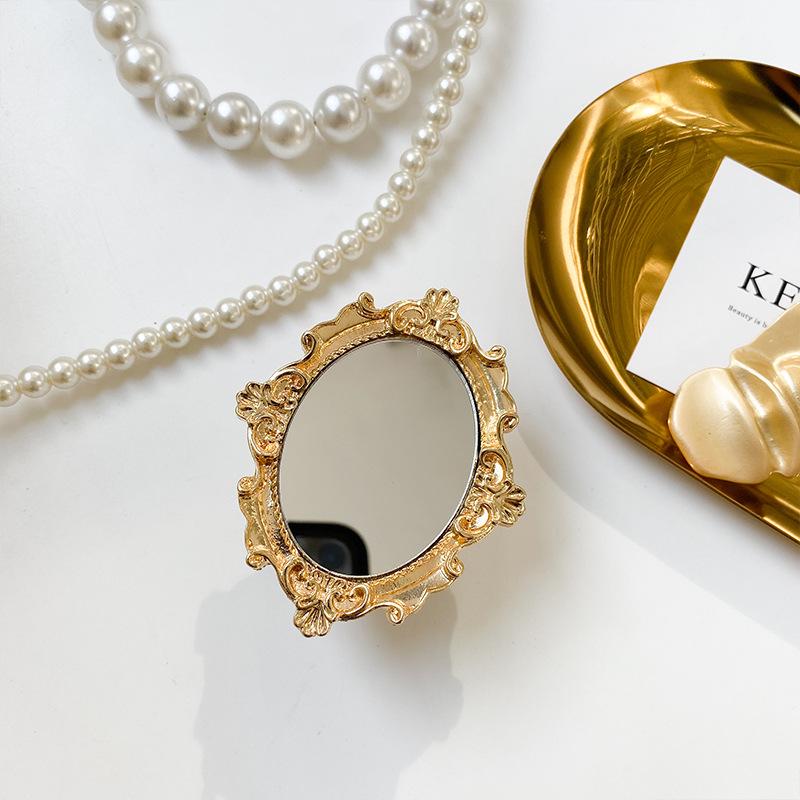 

Зеркальная подставка-подушка безопасности для складного телефона и планшета в электрогальваническом стиле ретро