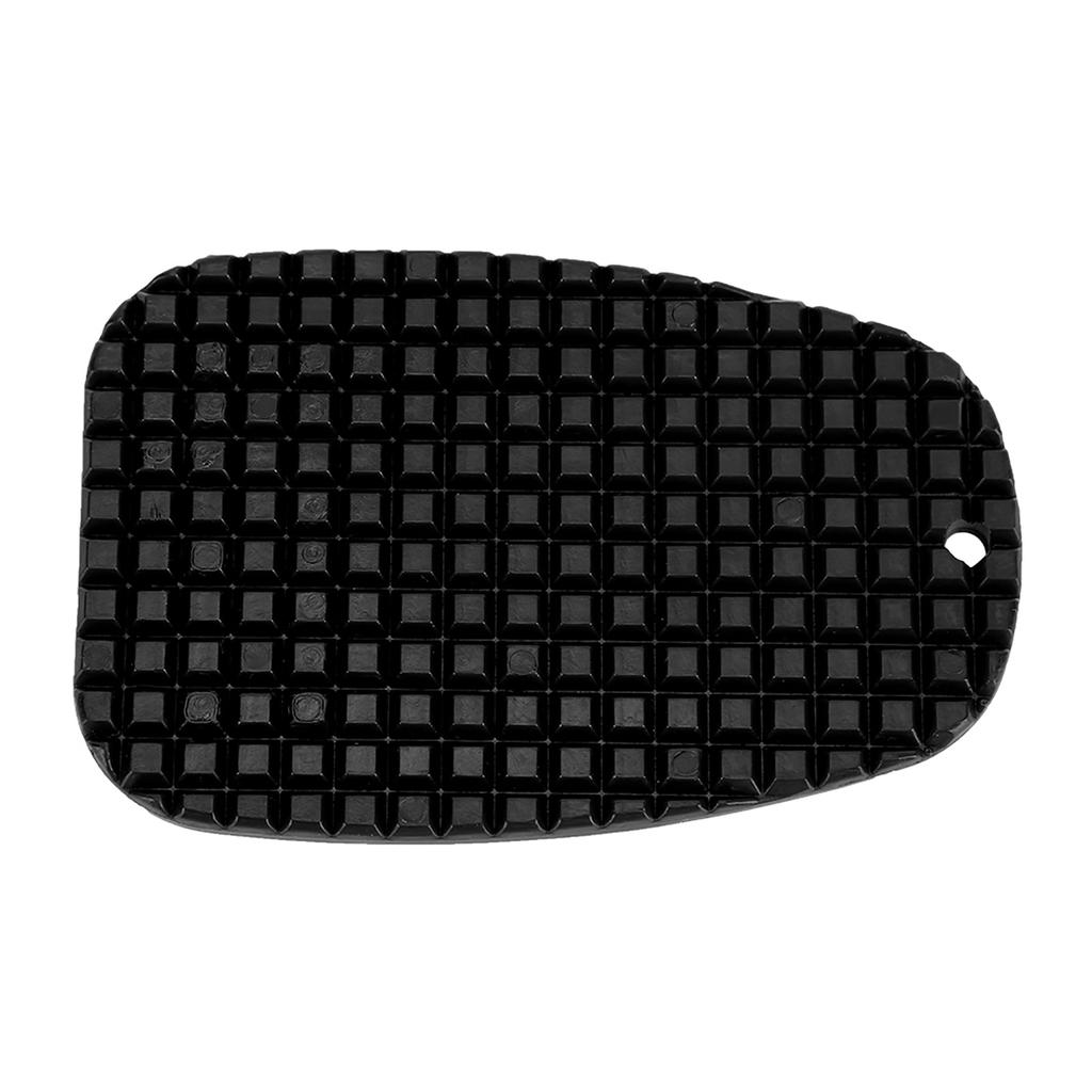 Motorcycle Kickstand Anti slide Side Stand Plate Pad Base Fit for Honda(Black)