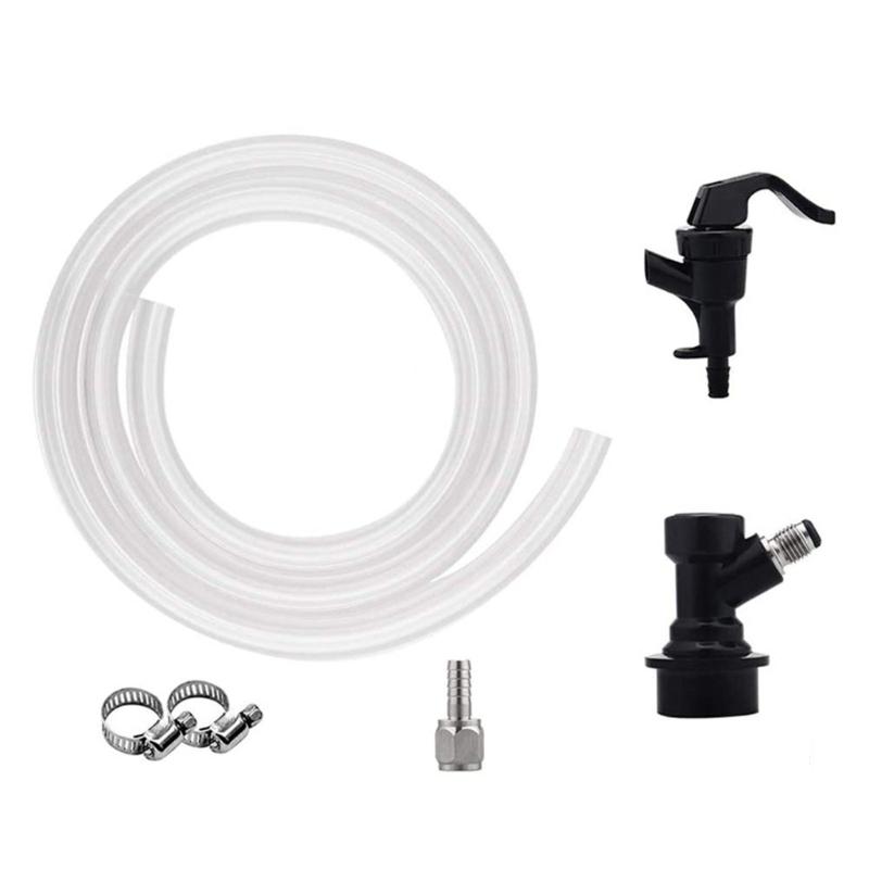 Ball Lock Line Assembly Picnics Tap Faucet Portable Beer Dispenser Kits for for Weddings BBQs and Outdoor Event Use