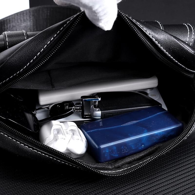 Men's Crossbody Bag Multi-compartment Business Shoulder Bag