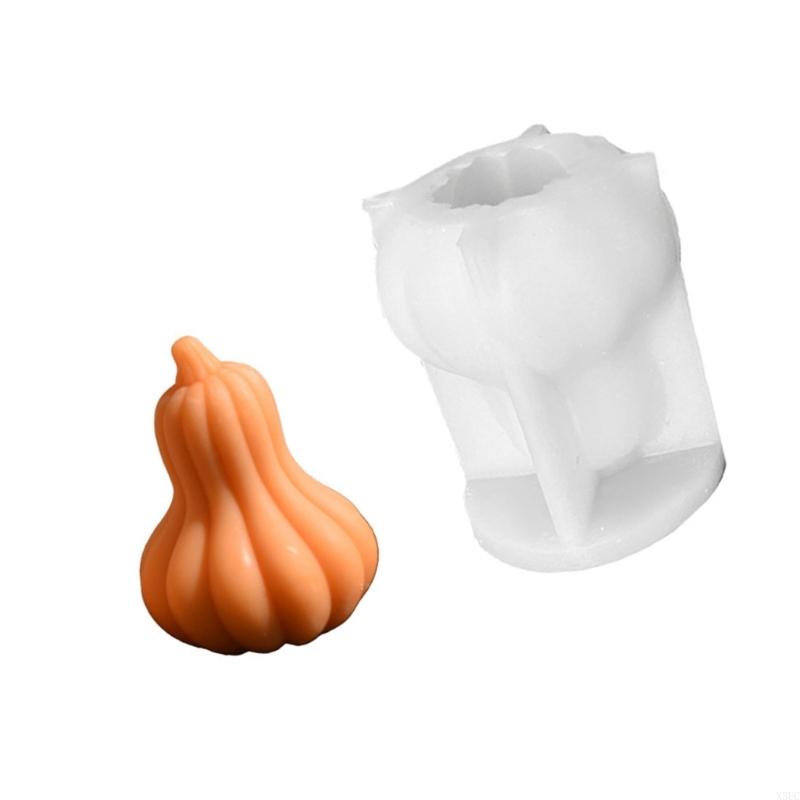 Halloween Pumpkin Silicone Molds for Candle Soap Candy Silicone Chocolate Molds Fondant Molds Cake Fondant Baking Tool X3UC