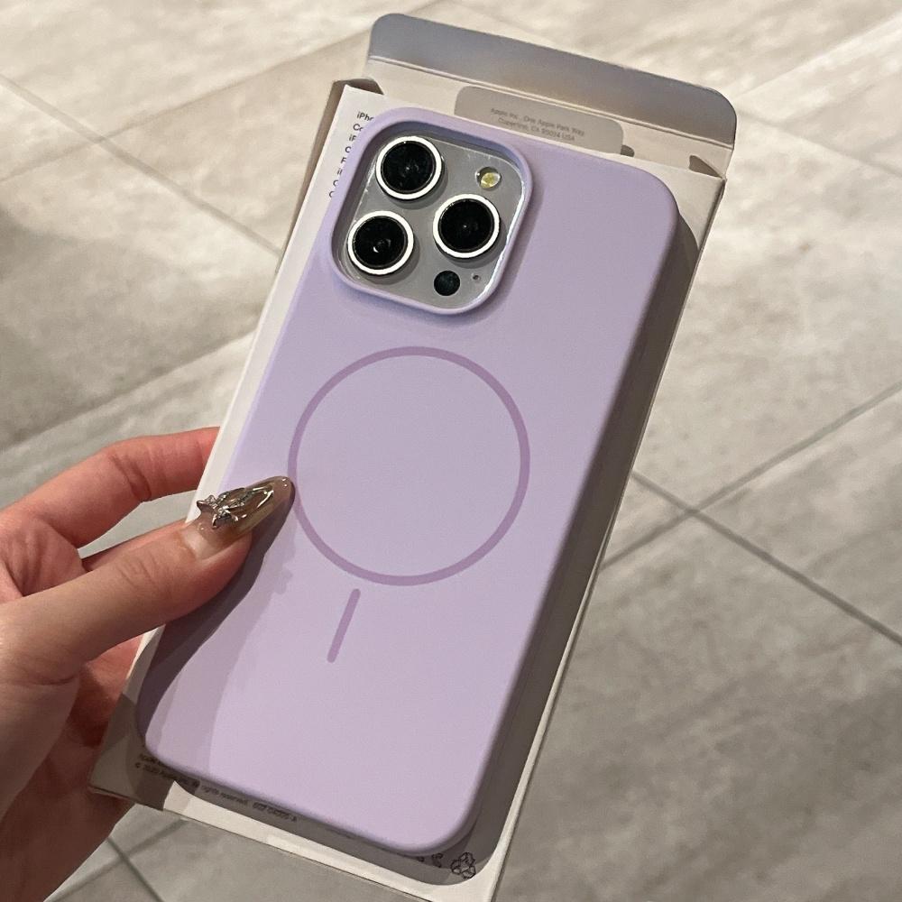 Luxury Liquid Silicone Case For iPhone 16E 16 15 14 Plus 13 12 Pro Max 11 for Magsafe Magnetic Wireless Charging Shockproof Capa