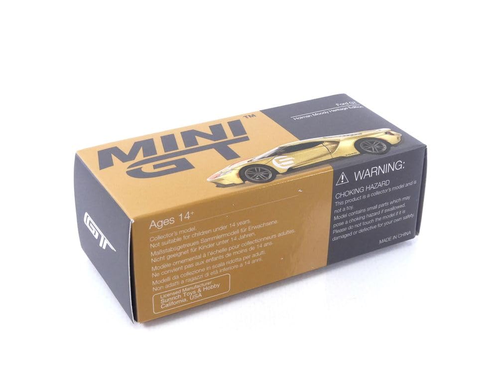 TrueScale Miniatures MINI GT 164 Ford Holman Moody Edição Heritage (Volante à esquerda) Produto final