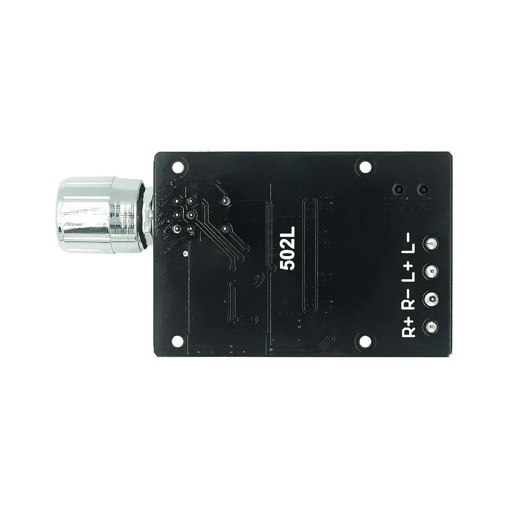 ZK-502L MINI Bluetooth 5.0 DC 5-24V Wireless Audio Digital Power Amplifier Stereo Board 50Wx2 Bluetooth Amp Amplificador