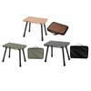 Aluminum Alloys Folding Small Chair Small Table for Camping Picnics Practical 2 In 1 Folding Table Stool Outdoor Camping