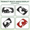 For Toyota Hilux 2015- Carbon Fiber Car Gear Shift Panel Cover Trim Car Styling Car Interior-M53K