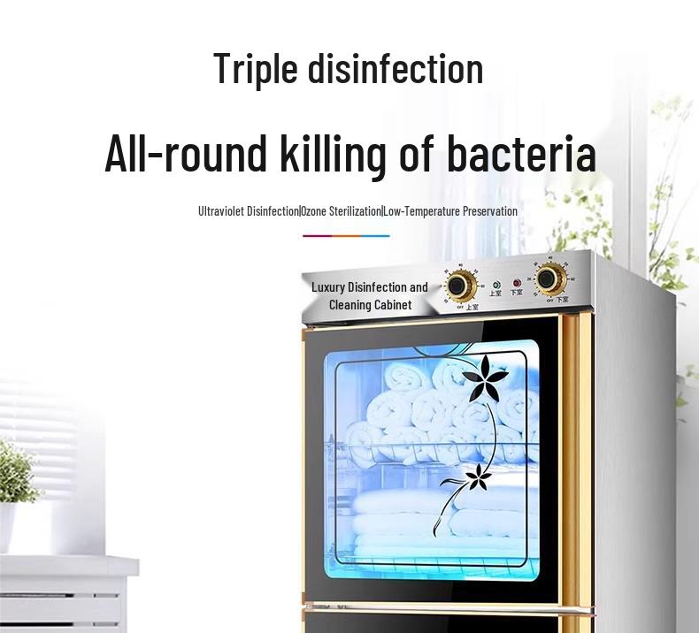 UV & Ozone Towel Disinfection Cabinet for Salons, Barbershops, Kindergartens & Homes