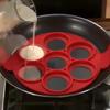 Versatile 7-Shaped Nonstick Silicone Pancake Maker with Egg Ring for Family Cooking and Restaurant Use, Kitchenware Gadgets