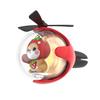 Car Air Freshener with LED Ambient Light Battery Powered Universal Aroma Diffuser with Fragrance Tablets Car Air Vent Decoration