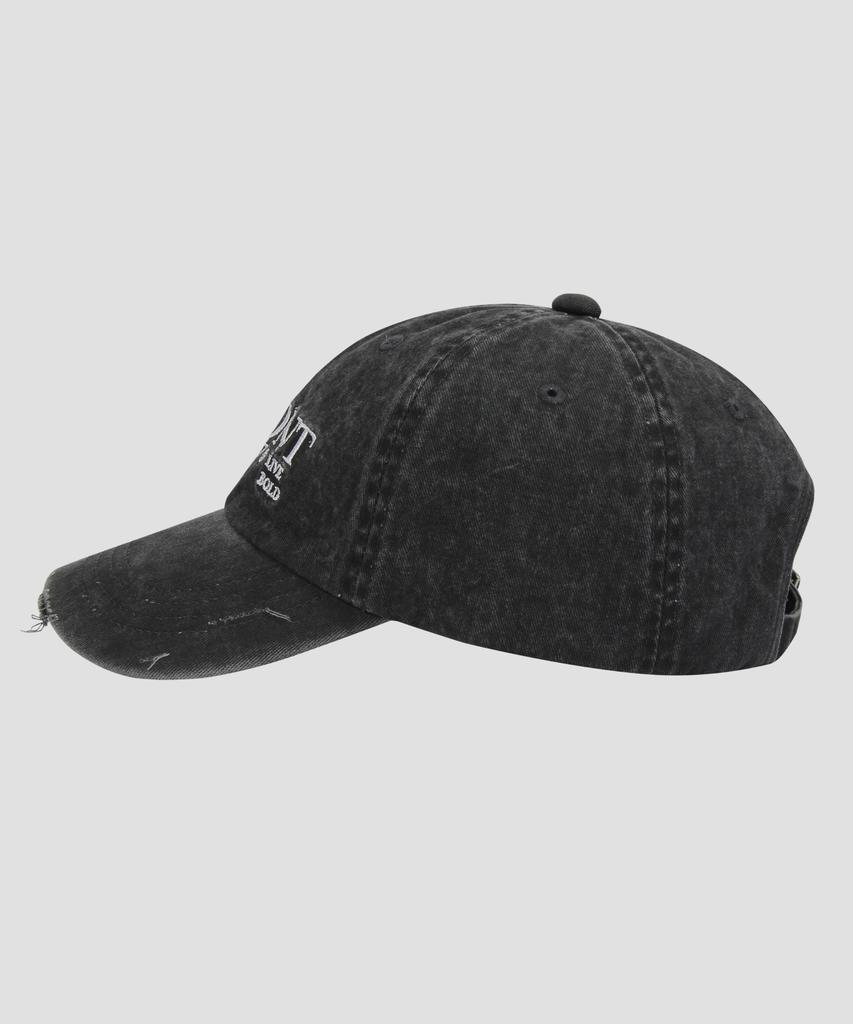 Beodeonteu Logo Washed Ball Cap [Charcoal]