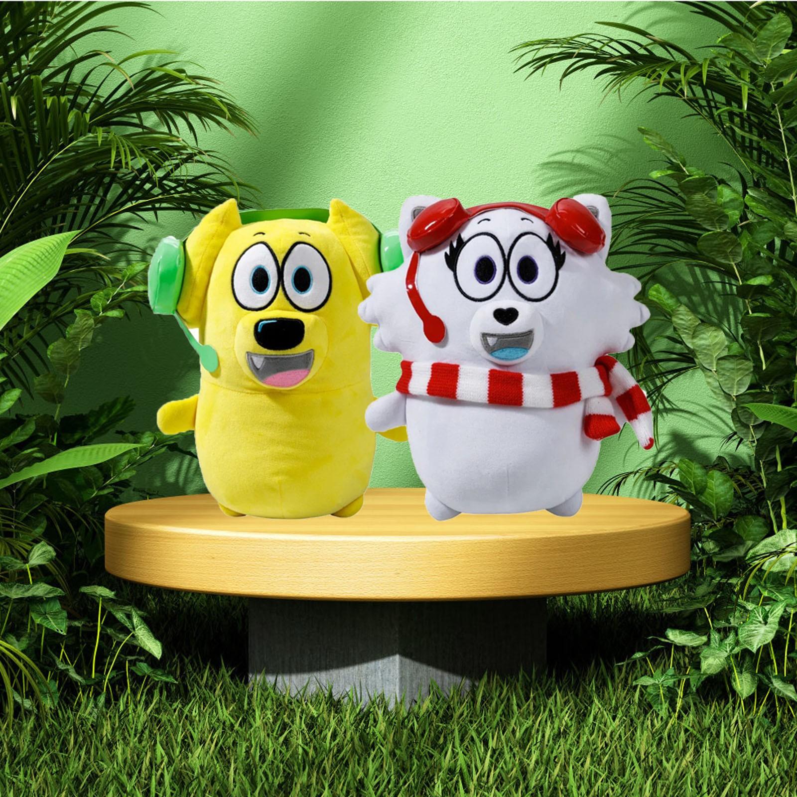 

Plush Toys Claus Holiday Gifts Cute Snowman Dolls One Size жовтий
