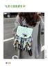 Schoolbag Elementary school student trend feeling backpack large capacity casual shoulder Korean mint green cute bow college style school bag